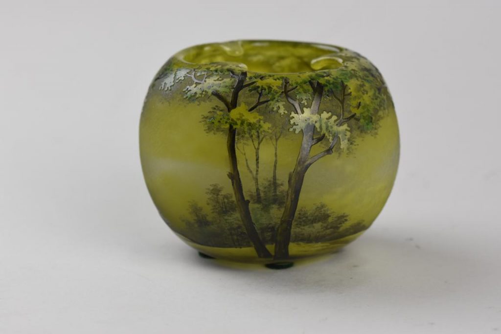 Daum Summer Landscape vase