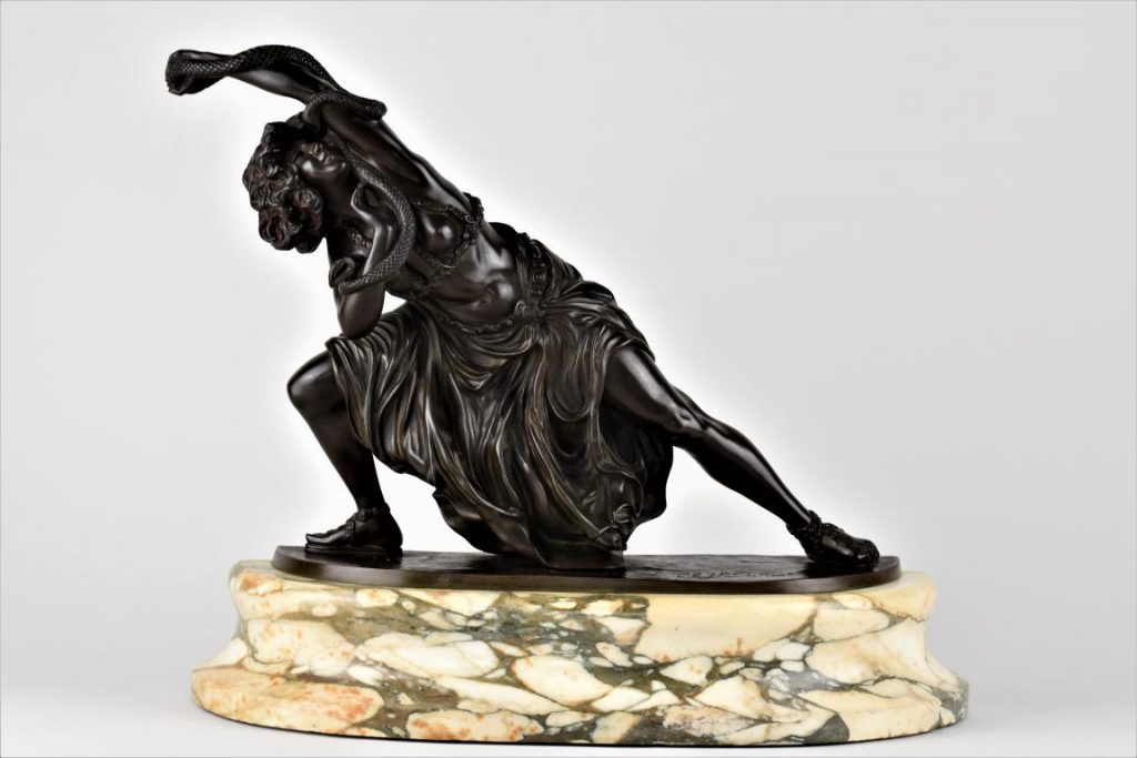 Art Deco brone Dancer of Carthage Claire Colinet