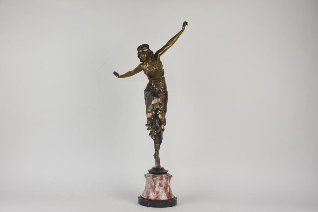 Paul Philippe Art Deco bronze Russian Dancer